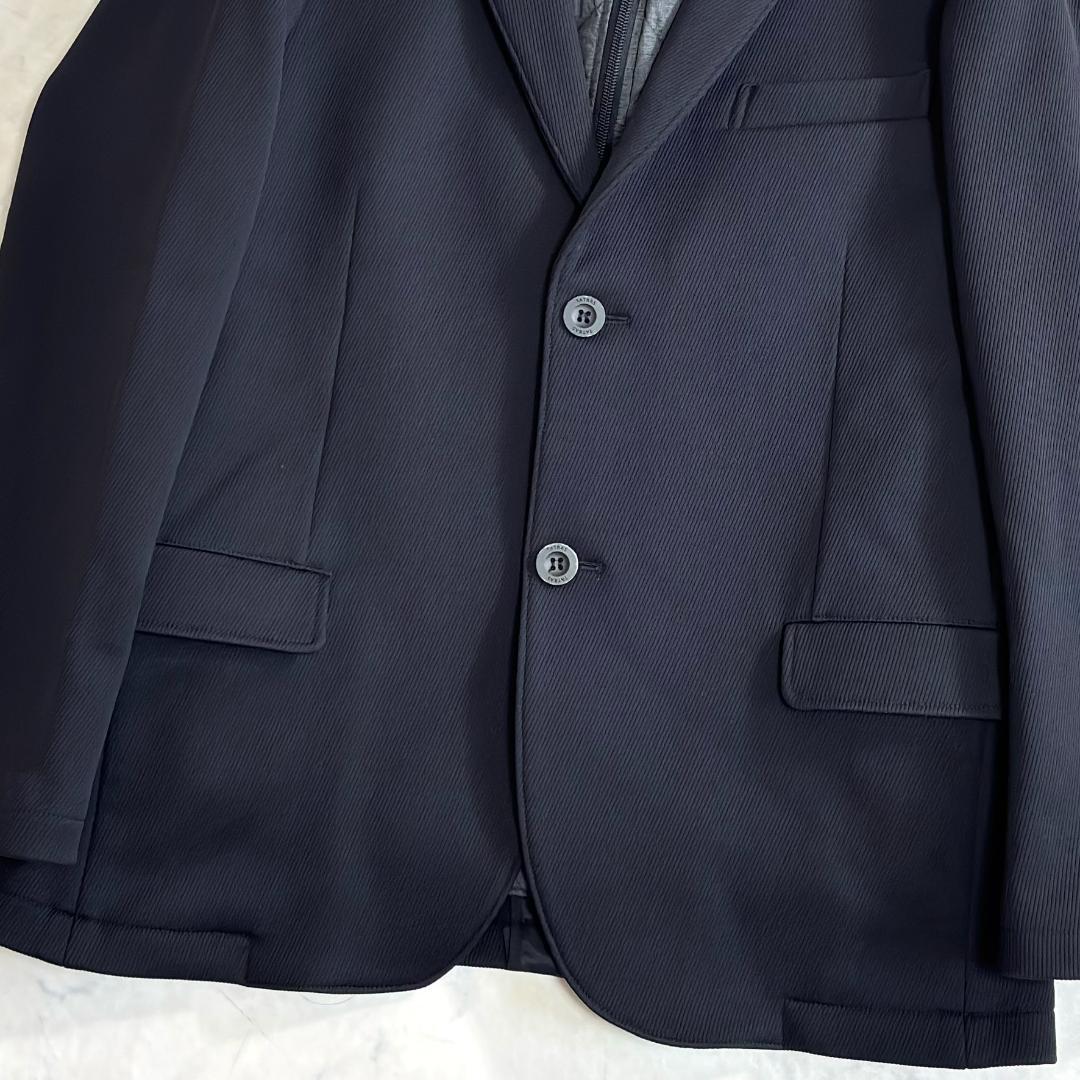 希少 タトラス ダウンライナー 3way テーラードジャケット 黒 04 ts3