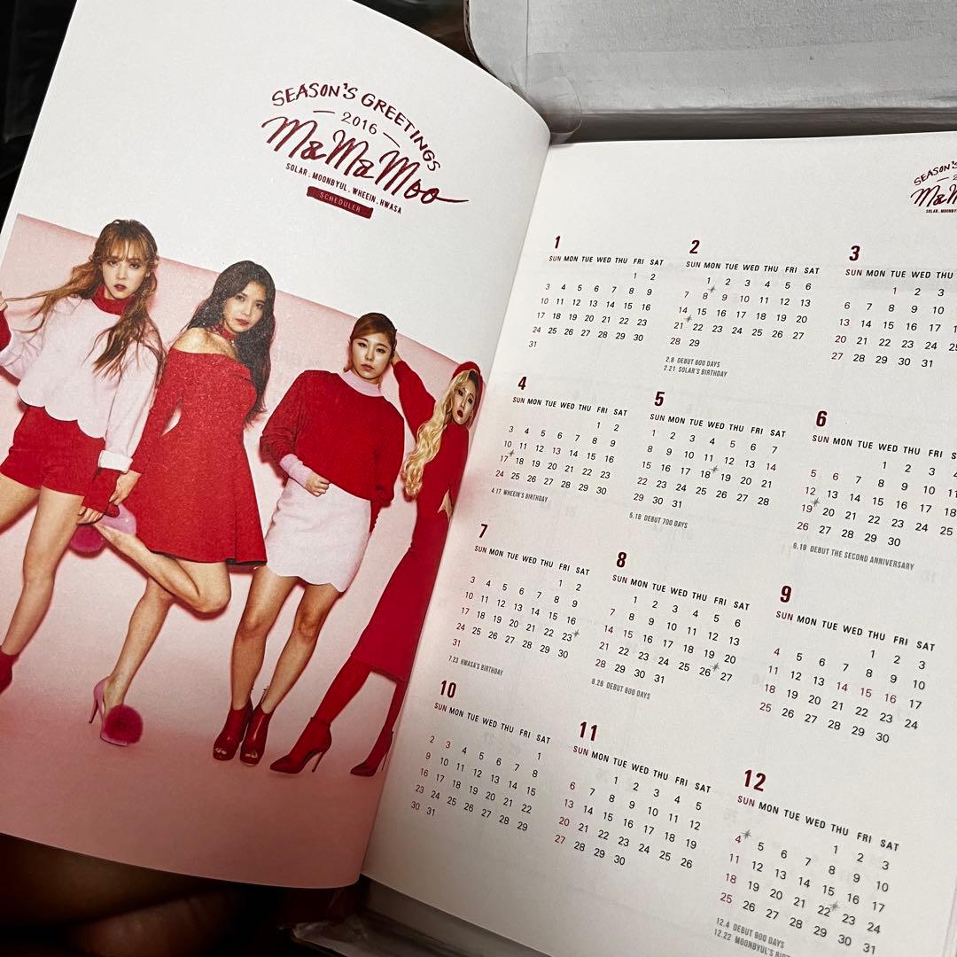 Mamamoo ママム　シーグリ　2016