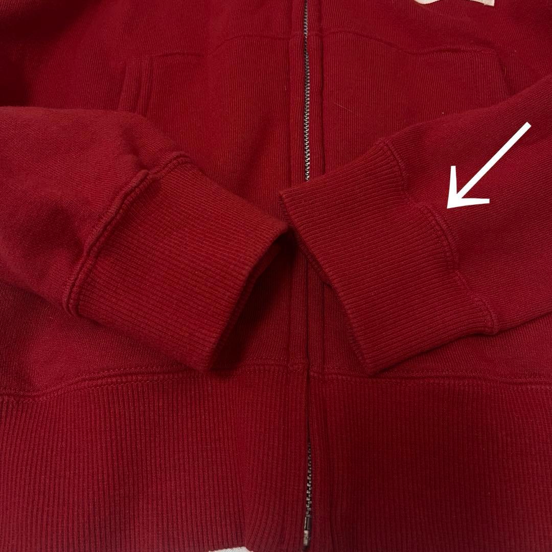 ピンクハウスいちご＆チェリーミーティングアップリケパーカー　赤