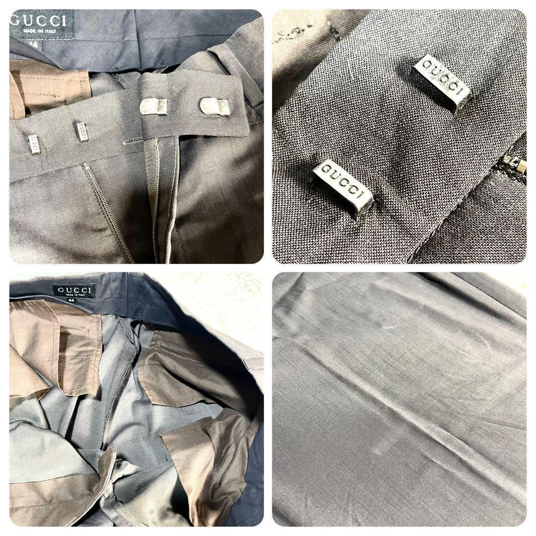 グッチ GUCCI スーツ　セットアップ　メンズ　ビジネス　上下　黒タグ