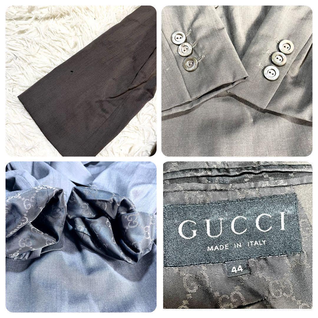 グッチ GUCCI スーツ　セットアップ　メンズ　ビジネス　上下　黒タグ