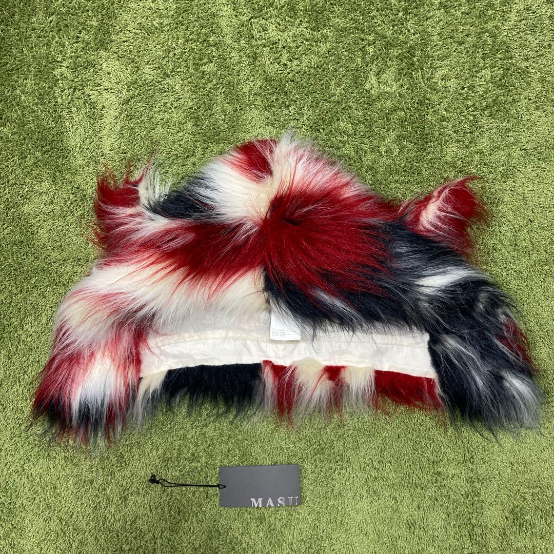 帽子 MASU MARBLE FLAG HOOD 23aw