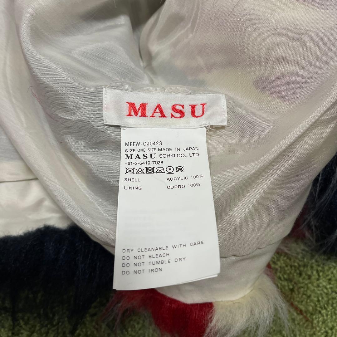 帽子 MASU MARBLE FLAG HOOD 23aw