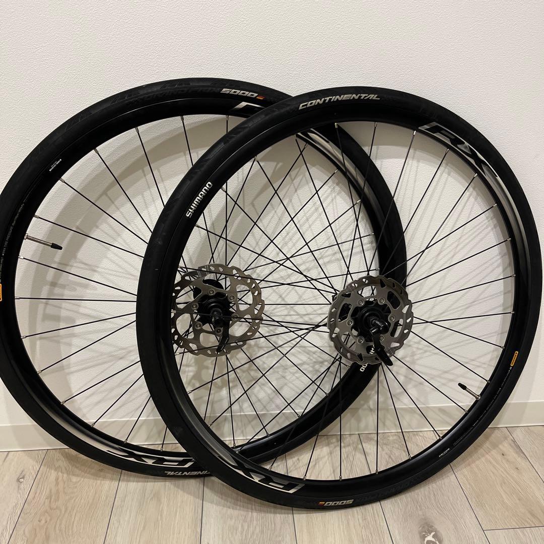 SHIMANO wh-RX010 前後セット タイヤ、ブレーキローター付き