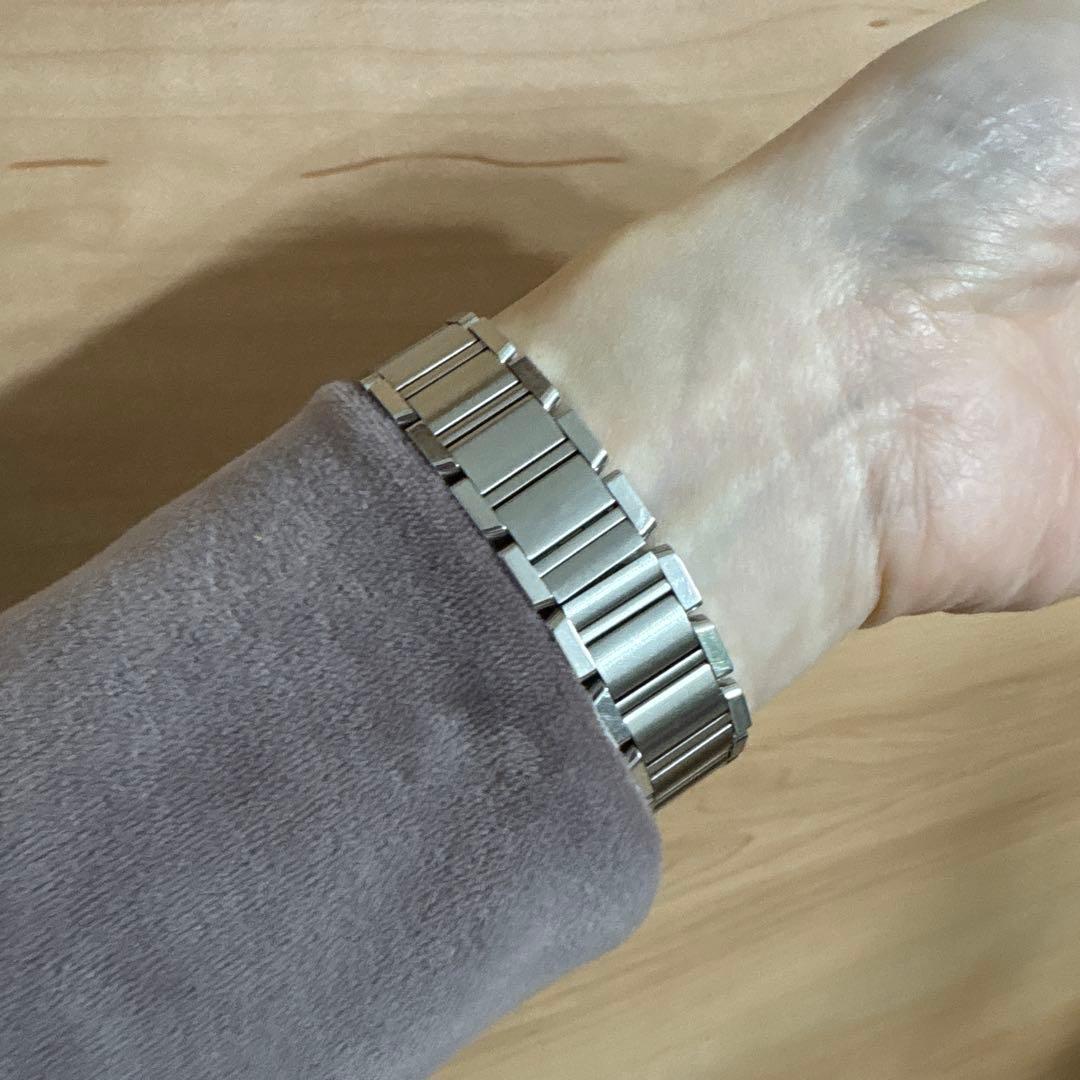 美品　Cartier カルティエ　タンクフランセーズ　SM ピンクシェル