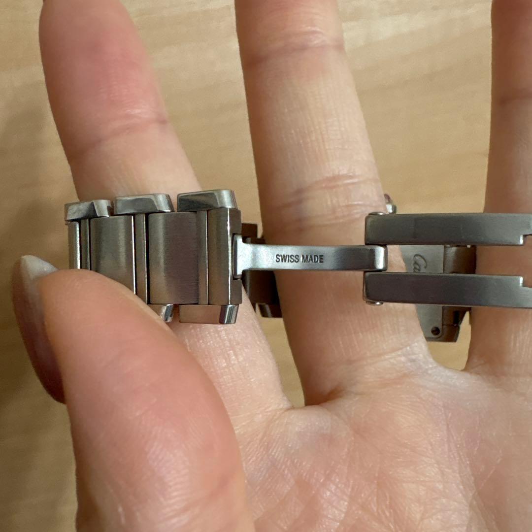 美品　Cartier カルティエ　タンクフランセーズ　SM ピンクシェル