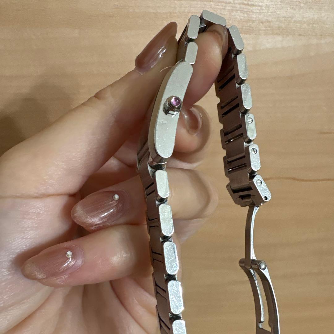 美品　Cartier カルティエ　タンクフランセーズ　SM ピンクシェル