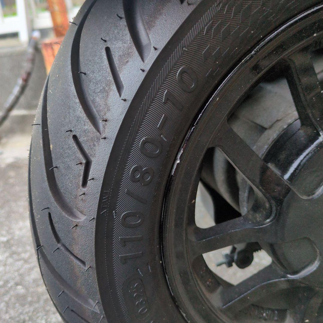 週末価格　アドレスV125G/S リア アルミホイール、タイヤ 送料込