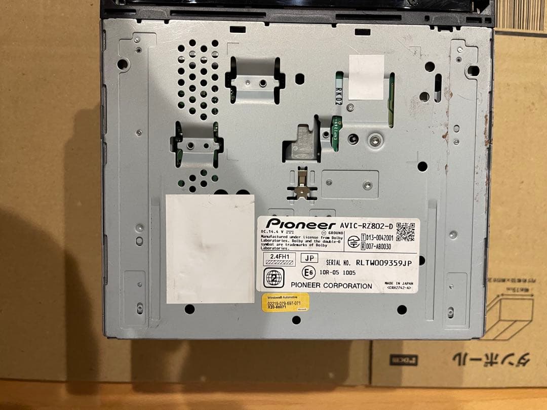CARROZZERIA AVIC-RZ802-D ND-BC8IIバックカメラJ