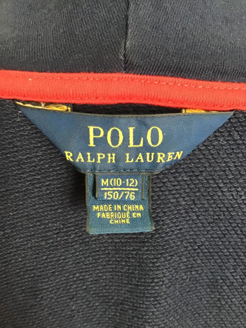 ★ポロラルフローレン★Y2K ビッグポニー パーカー ネイビー