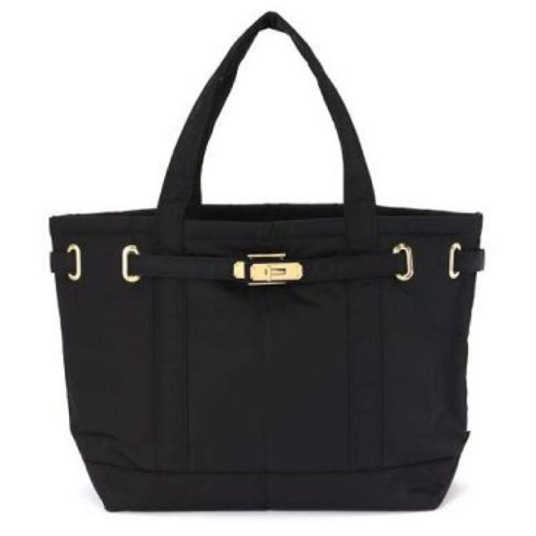 【美品】SITA PARANTICA TOTE M ナイロン　トートバッグ　黒