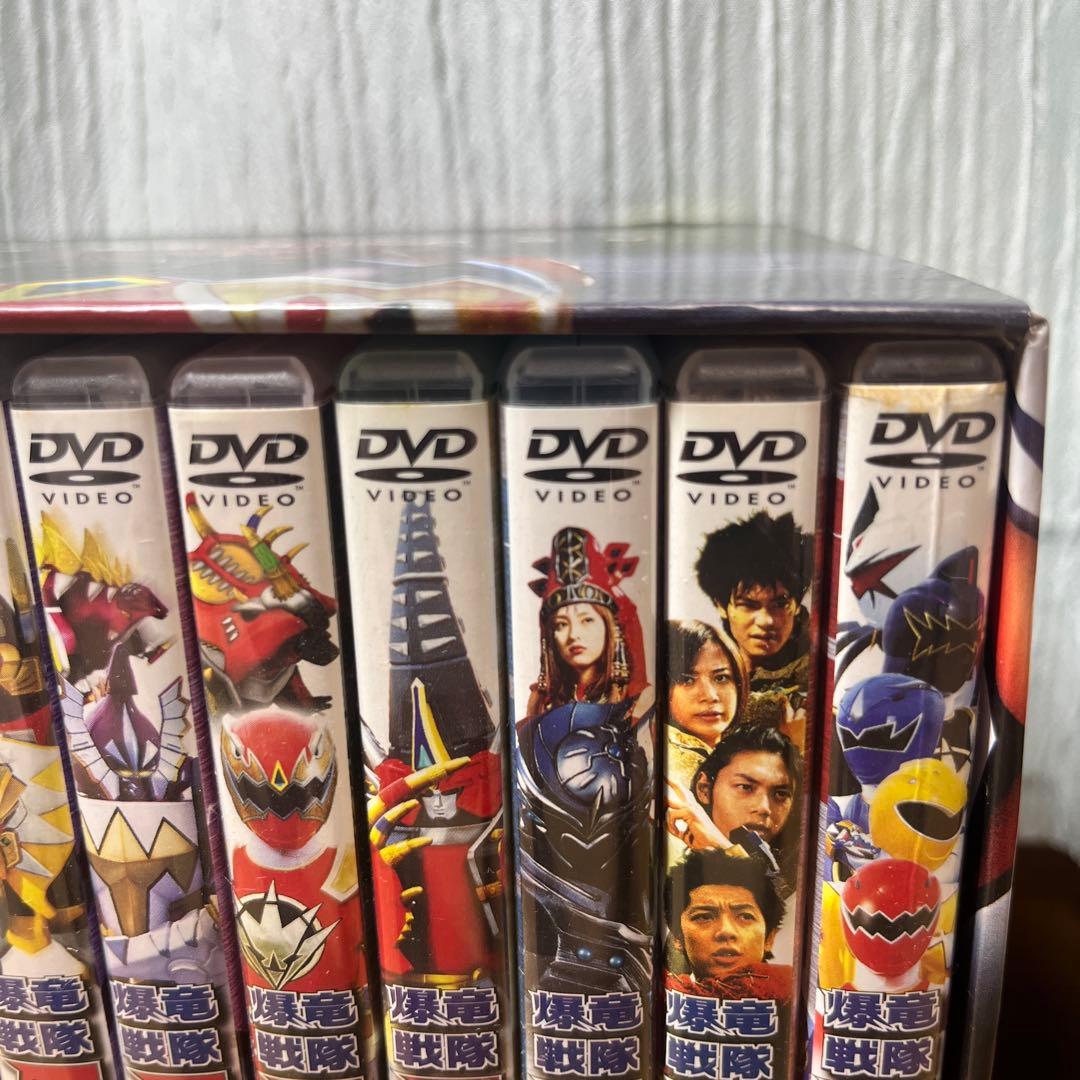 爆竜戦隊アバレンジャー DVD 全12巻セット　特典全巻サイン入りカード付き