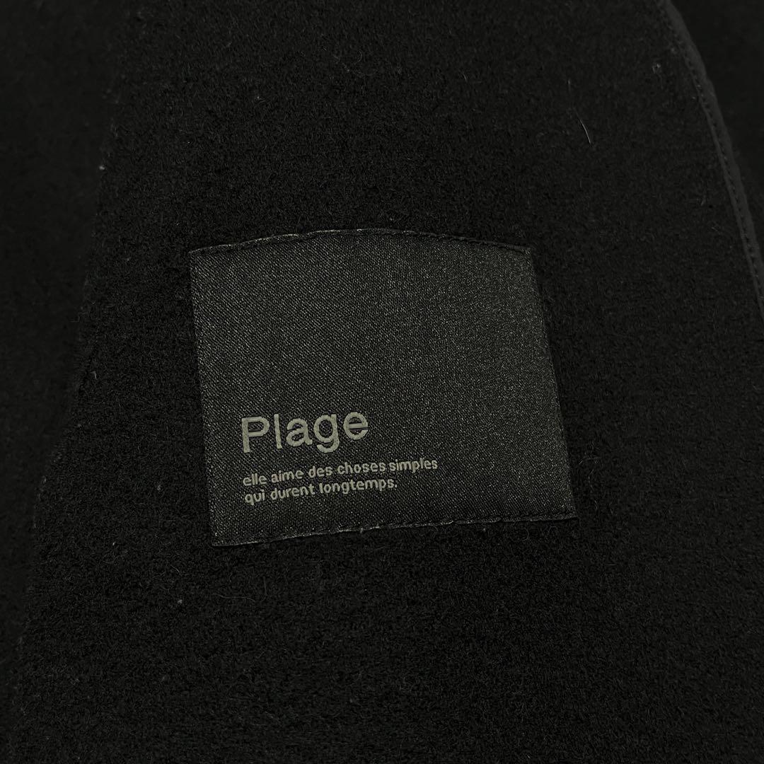 美品✨️ プラージュ ハミルトン テーラードコート ブラック ウール 36