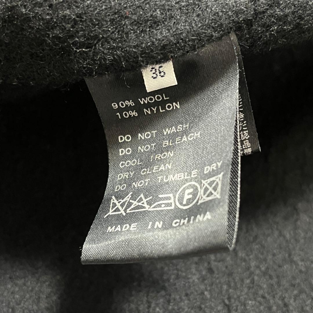 美品✨️ プラージュ ハミルトン テーラードコート ブラック ウール 36