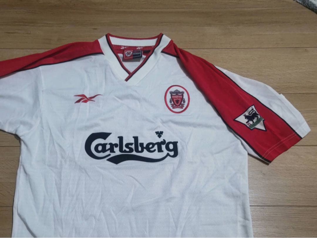 希少！90年代当時物！リヴァプールFC アウェイユニフォーム