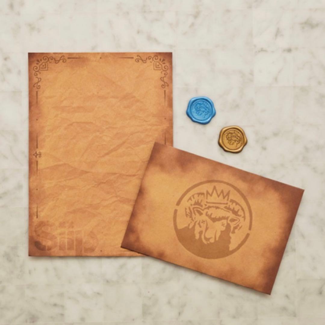 新品未使用　siip ガイア　ブック型ポーチとレターセット 完全生産限