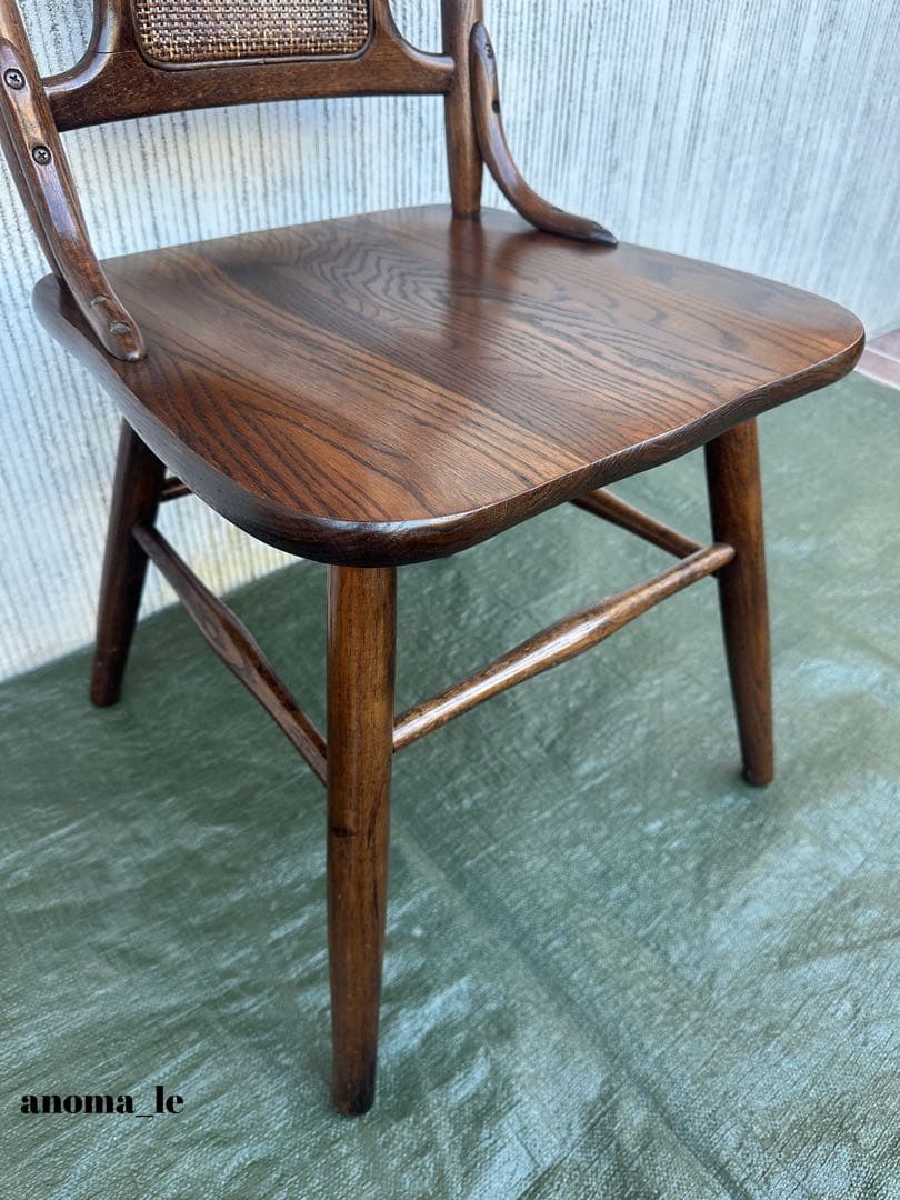 【ダイニングチェア】1　Shin　Lee　シンリー　ラタンバックチェア◎