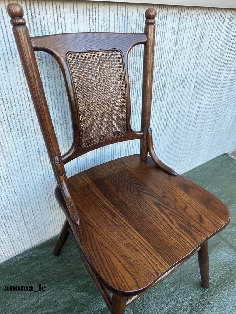 【ダイニングチェア】1　Shin　Lee　シンリー　ラタンバックチェア◎