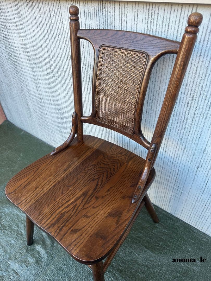 【ダイニングチェア】1　Shin　Lee　シンリー　ラタンバックチェア◎