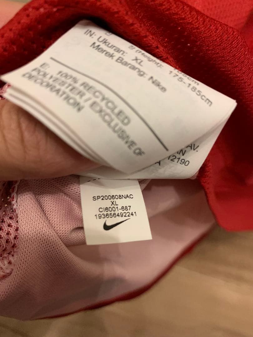 鹿島アントラーズ NIKEユニフォーム 2020シーズン　ACLプレーオフ用