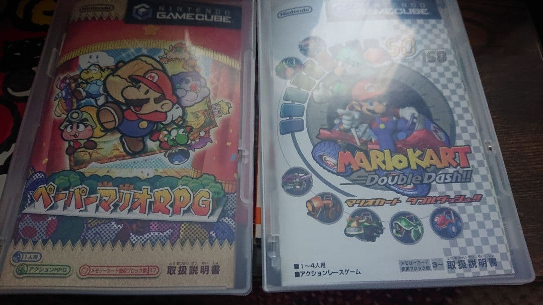 GAMECUBE本体、ソフト6本、ゲームボーイプレイヤー、コントローラ4セット