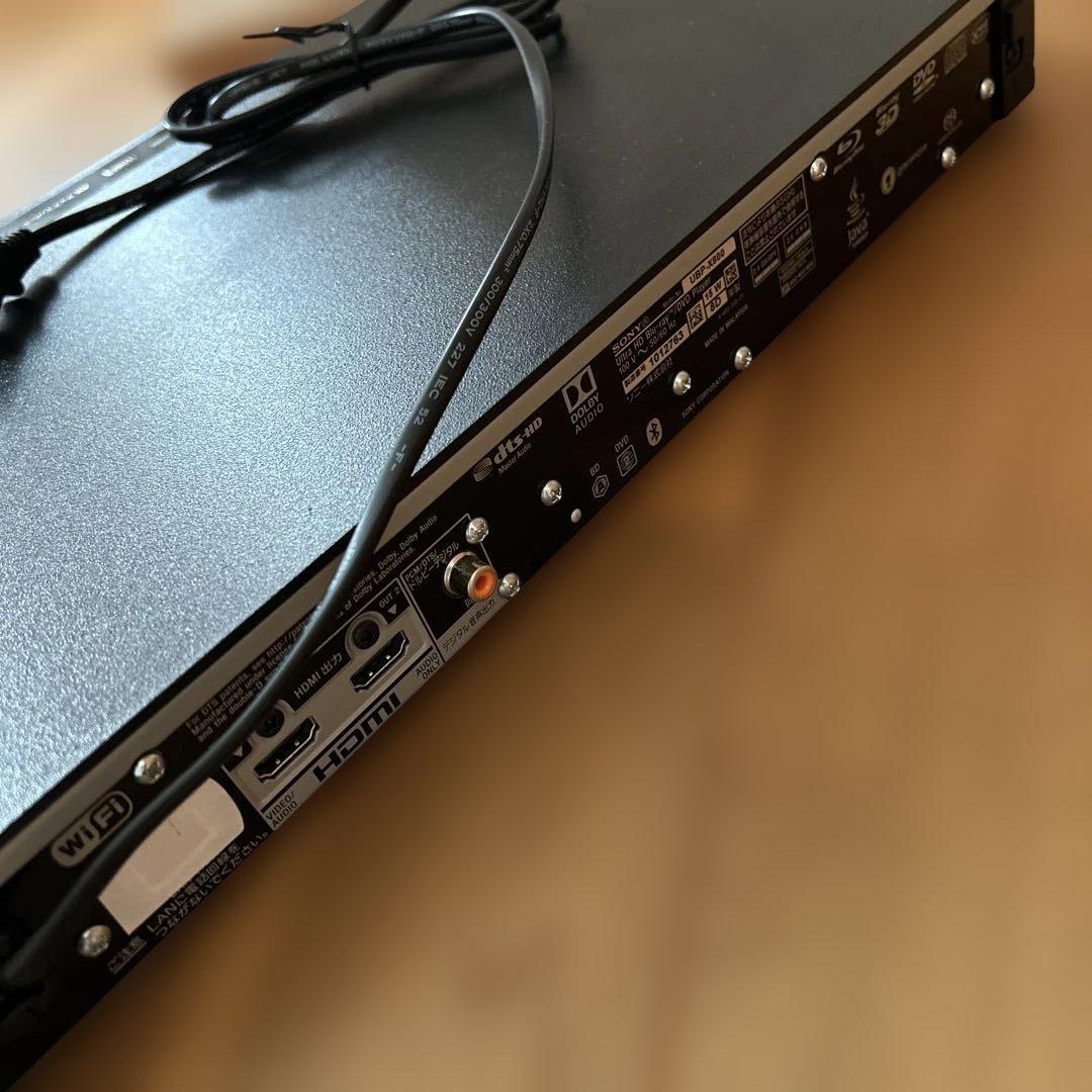 SONY ブルーレイプレーヤーUBP-X800 Ultra HDブルーレイ対応