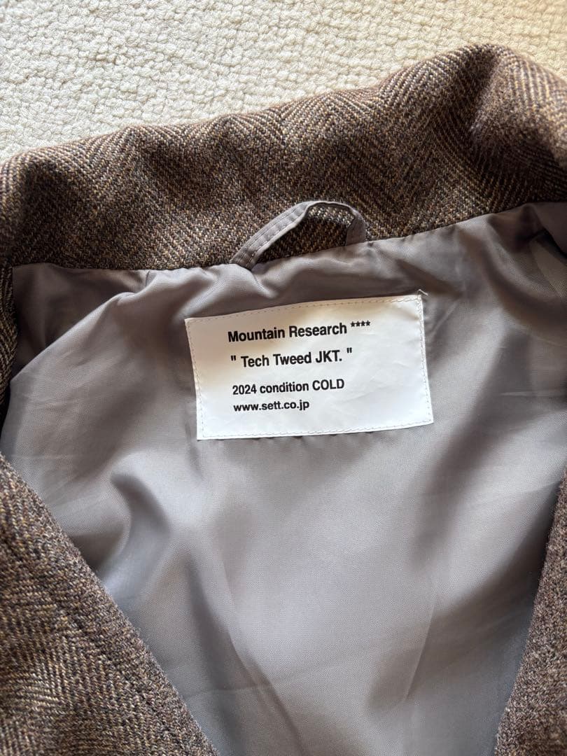 ジャケット・アウター Mountain Research/Pilgrim Tech Tweed JKT