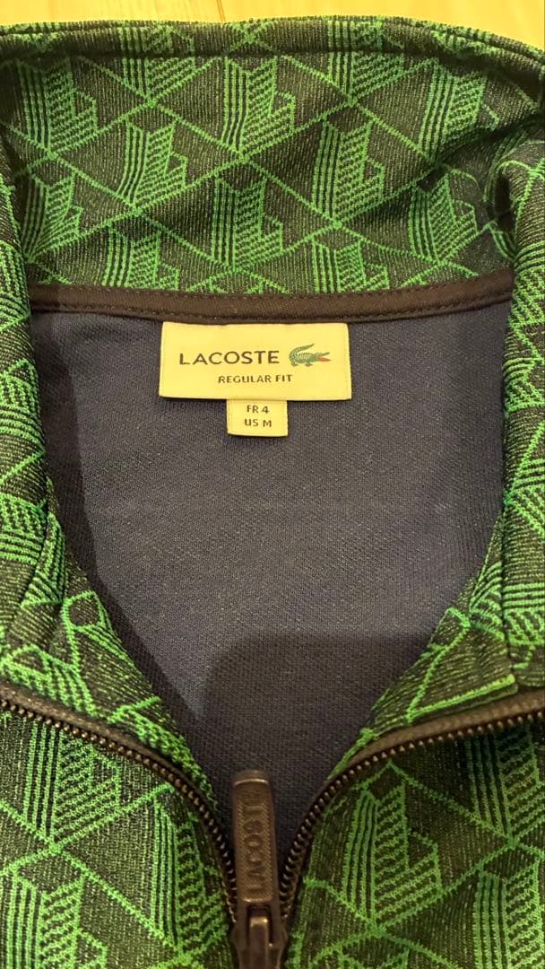 LACOSTE モノグラム トラックジャケット