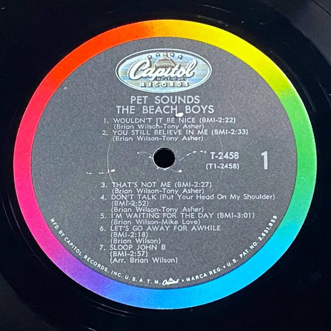 ★不動の名作【USオリジナル／MONO／初期レインボーラベル】ビーチ・ボーイズ