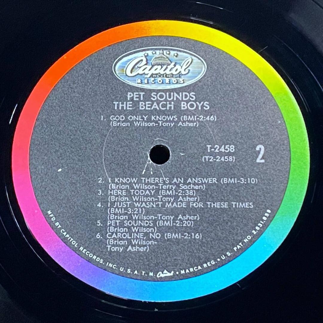★不動の名作【USオリジナル／MONO／初期レインボーラベル】ビーチ・ボーイズ