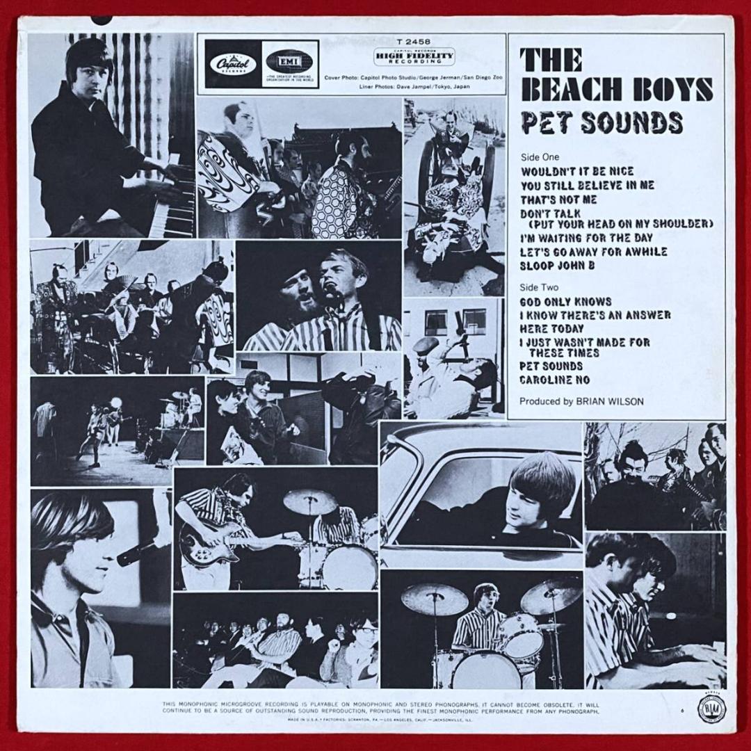 ★不動の名作【USオリジナル／MONO／初期レインボーラベル】ビーチ・ボーイズ