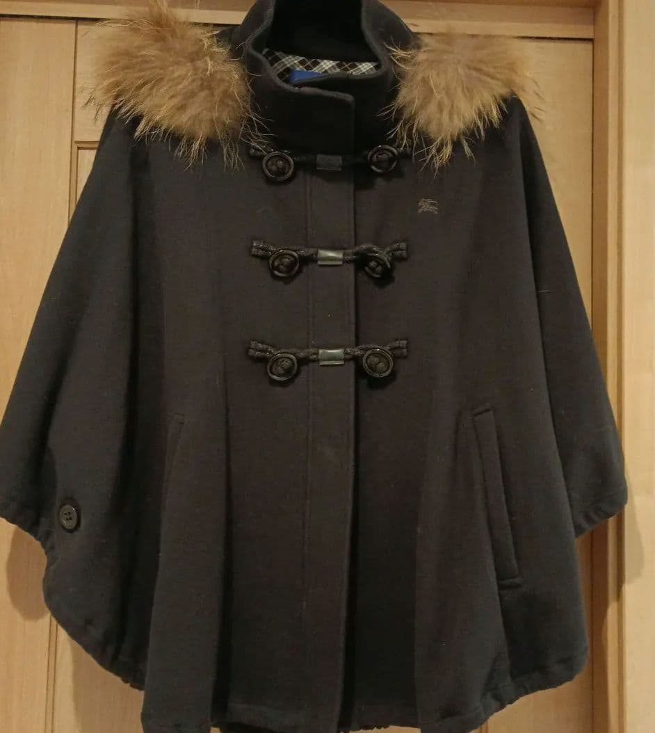 バーバリーブルーレーベル　ポンチョ38