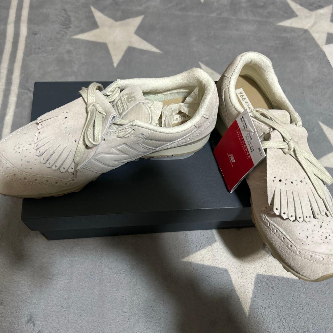 New Balance 996 ホワイトスエード スニーカー　新品♪