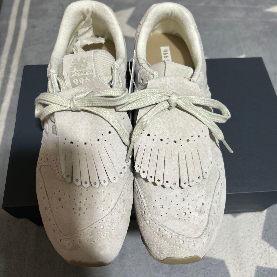 New Balance 996 ホワイトスエード スニーカー　新品♪