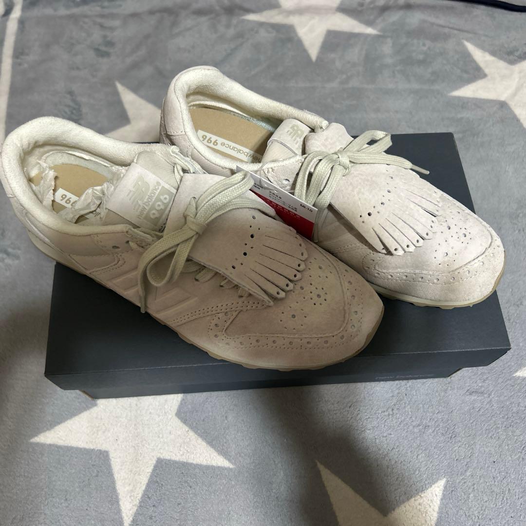 New Balance 996 ホワイトスエード スニーカー　新品♪