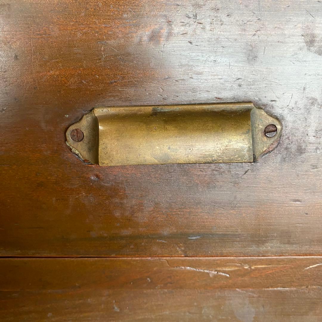 アンティーク ガラス戸棚 キャビネット 水屋箪笥 食器棚 本棚 y135