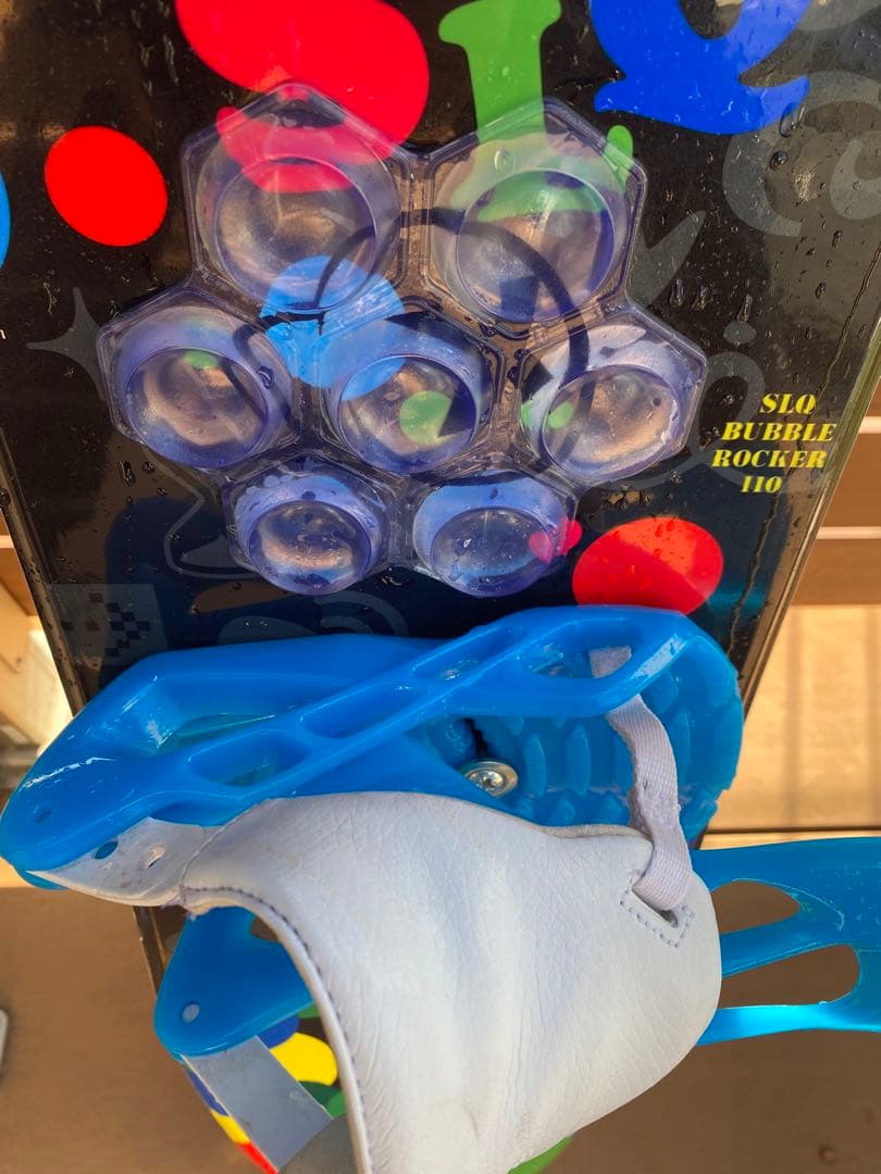 SLQジュニアスノボード3点セット　ボード+ビンディング+ブーツ　子供用