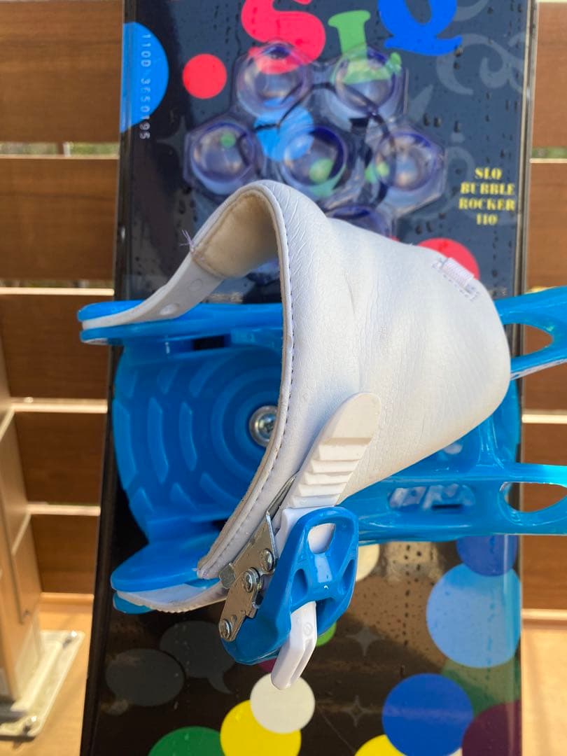 SLQジュニアスノボード3点セット　ボード+ビンディング+ブーツ　子供用