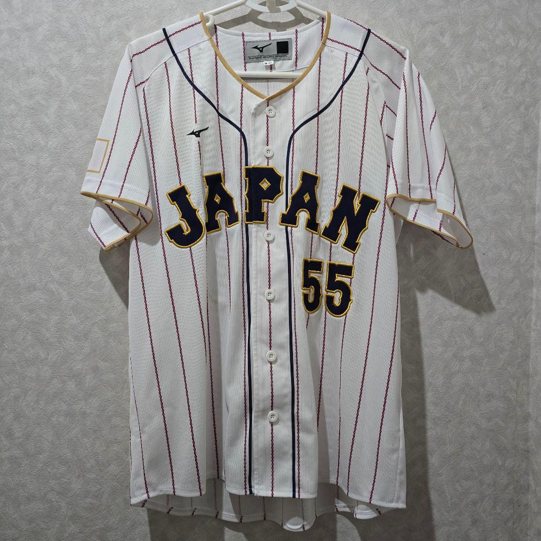 村上宗隆 2023WBC刺繍ユニフォーム、リストバンド