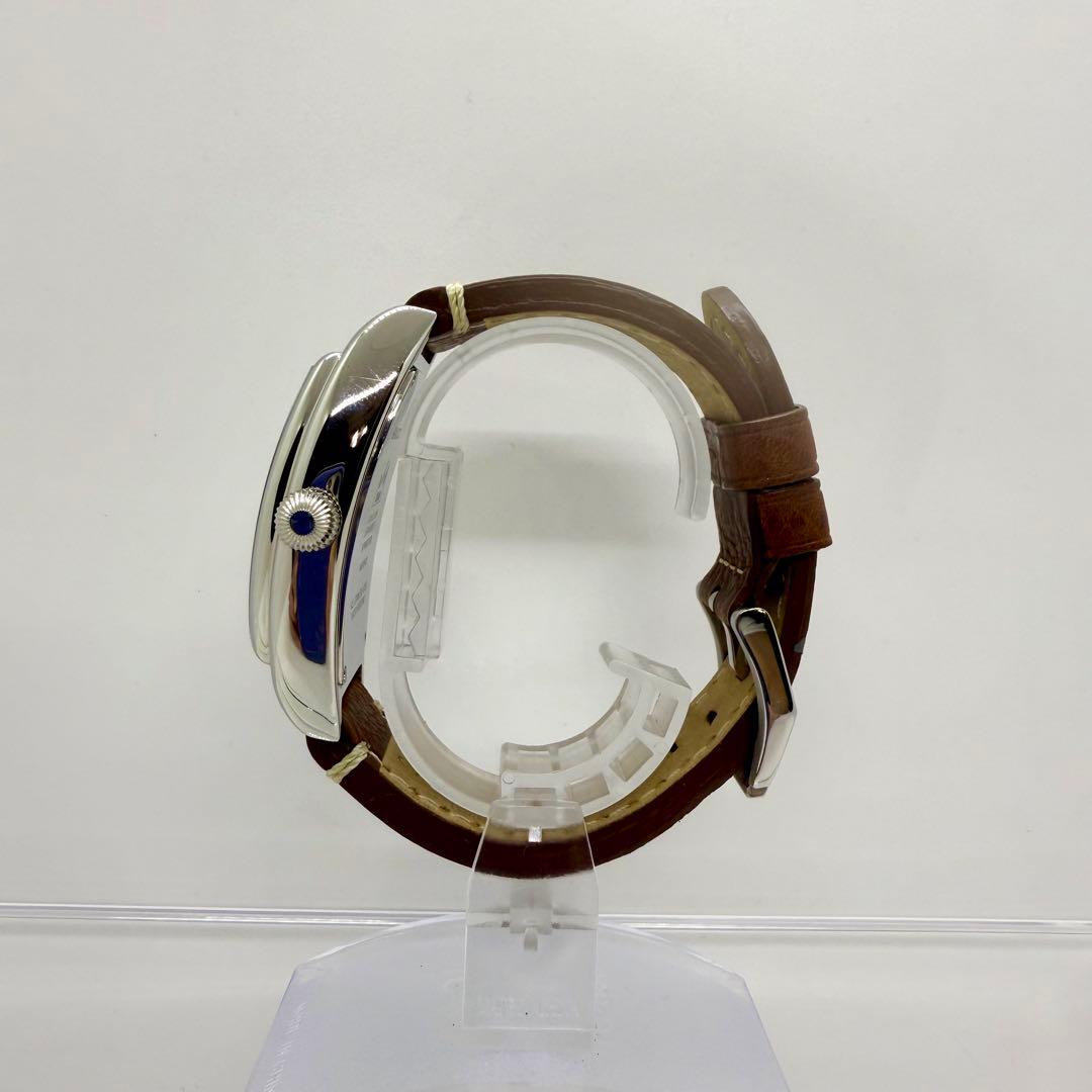 美品・新品電池】SAAD ブラック　オニキス　クォーツ腕時計　レザーベルト天然石