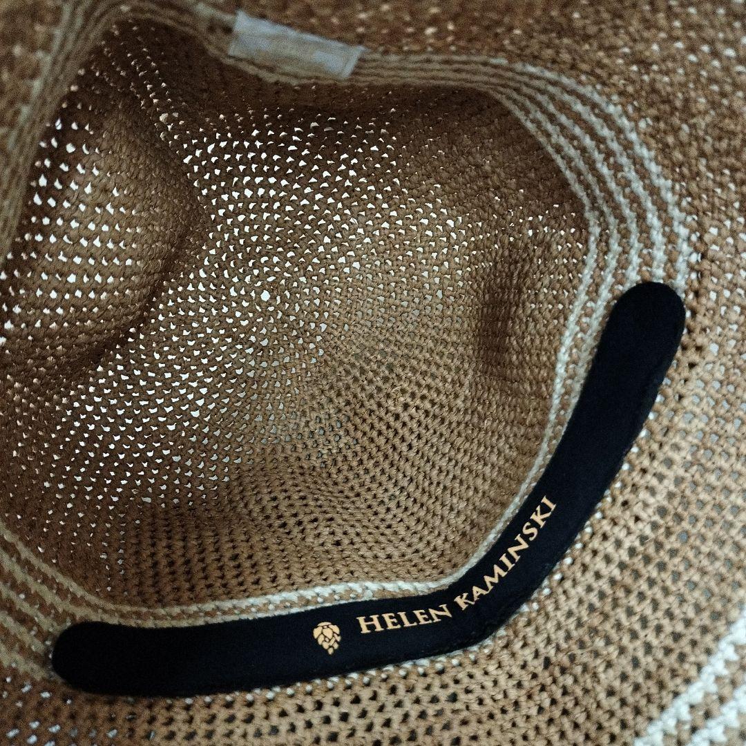 HELEN KAMINSKI ヘレンカミンスキー　ラフィアハット　美品