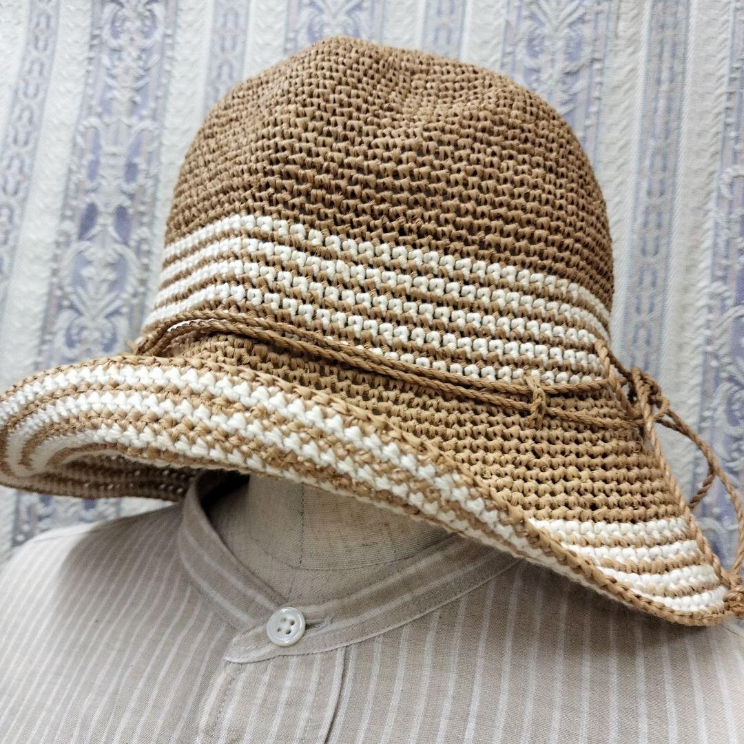 HELEN KAMINSKI ヘレンカミンスキー　ラフィアハット　美品