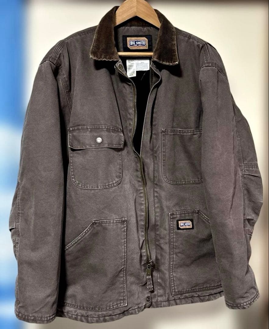 BIG SMITH(ビッグスミス) ダック地 ワークジャケット♪フェード感抜群‼︎