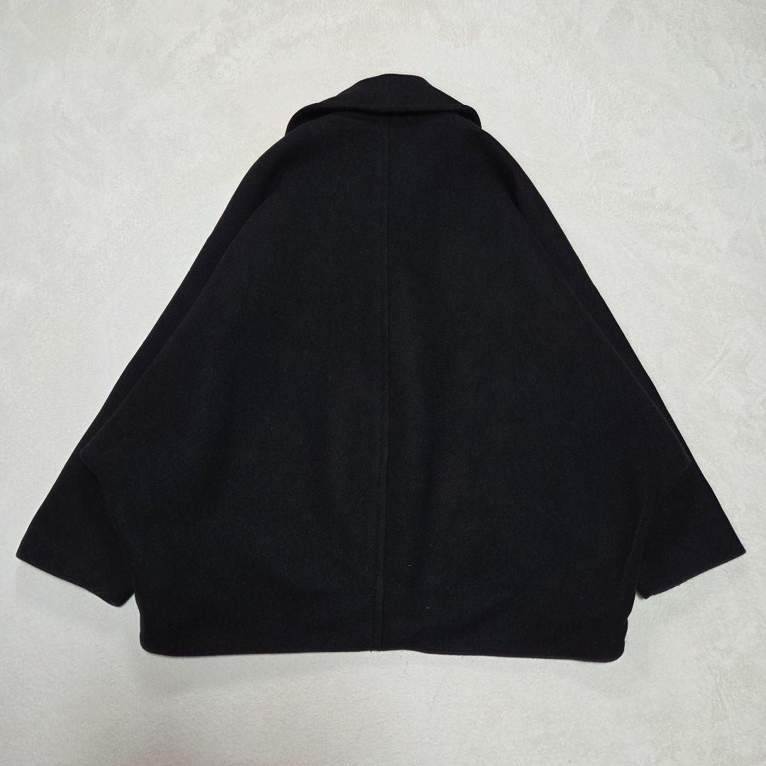 ZARA×MANTECO ウールブレンドオーバーサイズコート XXS ブラック