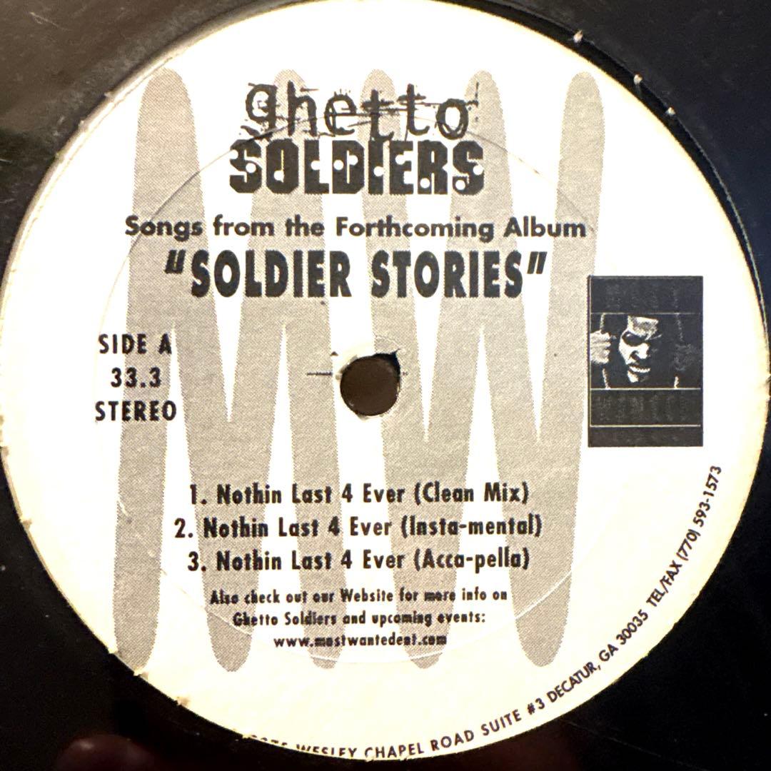 洋楽 G-RAP GHETTO SOLDIERS (12')