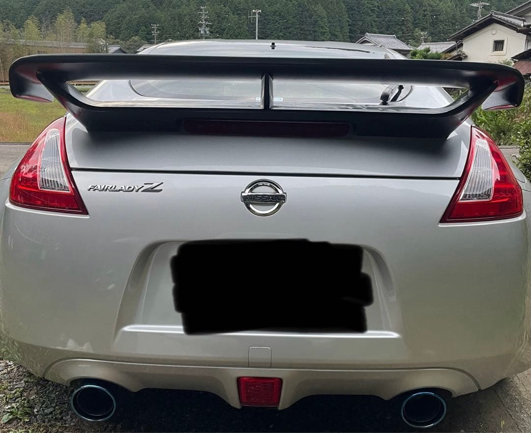 z34 黒 ウイング 2点セット　無塗装