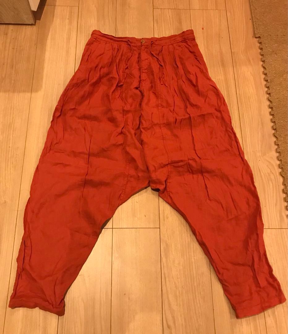【希少】ドリスヴァンノッテン サルエルパンツ オレンジ アーカイブ