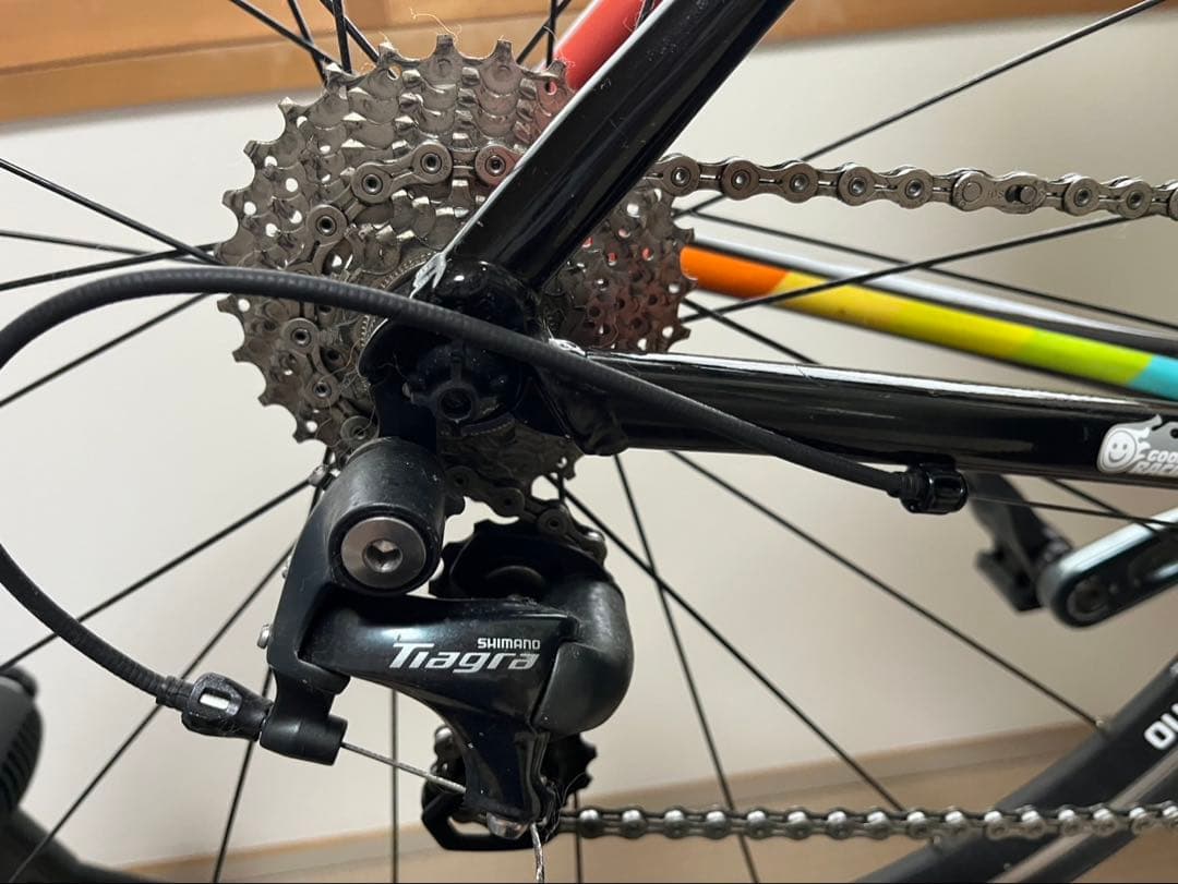 ニシカン 【限定モデル・美品】初音ミクコラボロードバイク