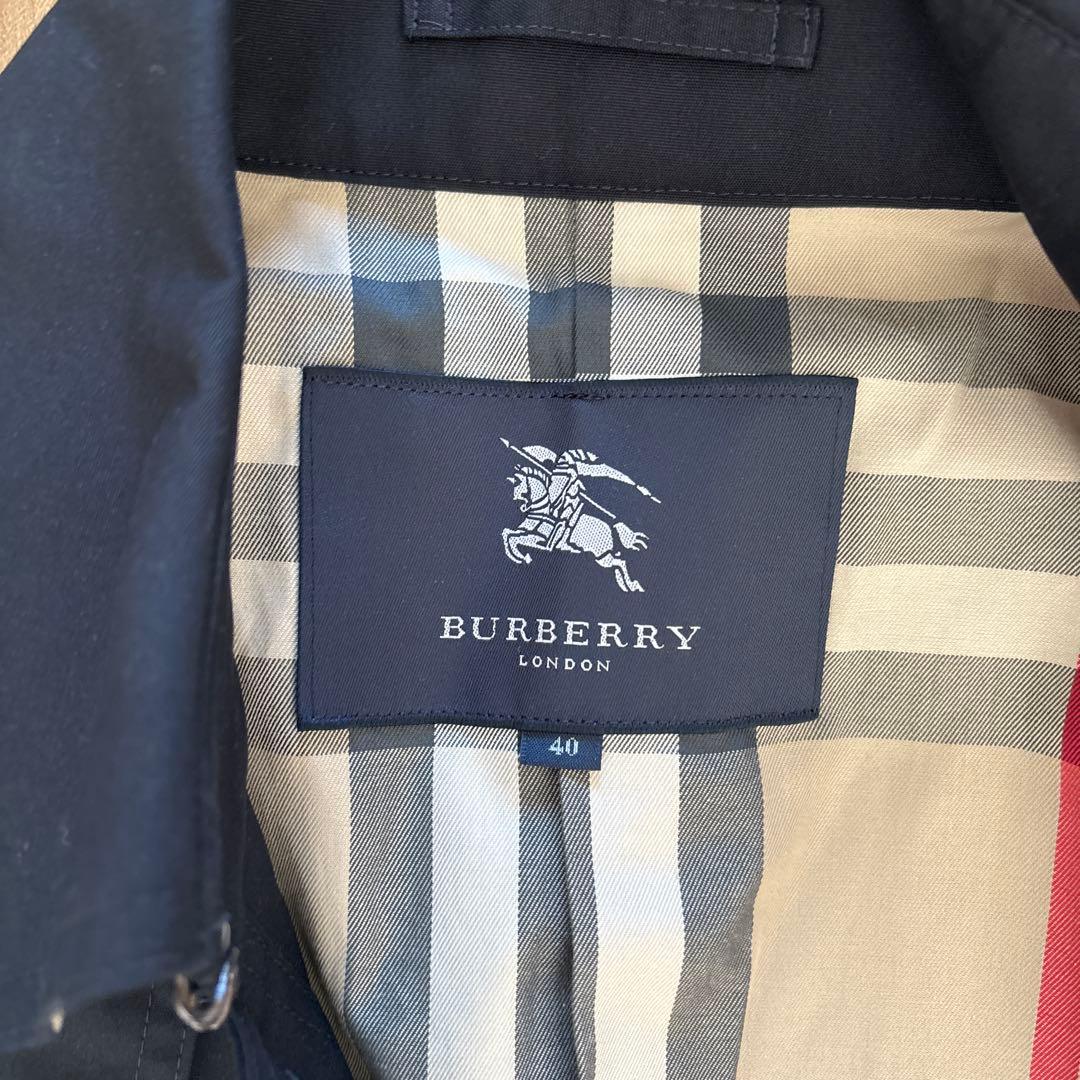バーバリー ブラック　トレンチコート