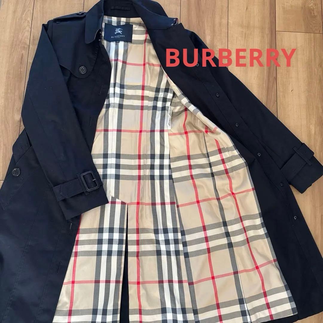 バーバリー ブラック　トレンチコート